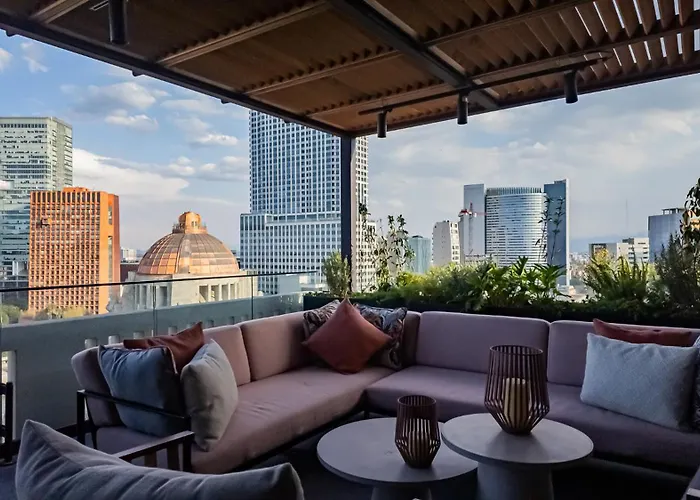 Modern 1br Near Revolucion Monument With Views Balcony & Gym Apartment Mexico City