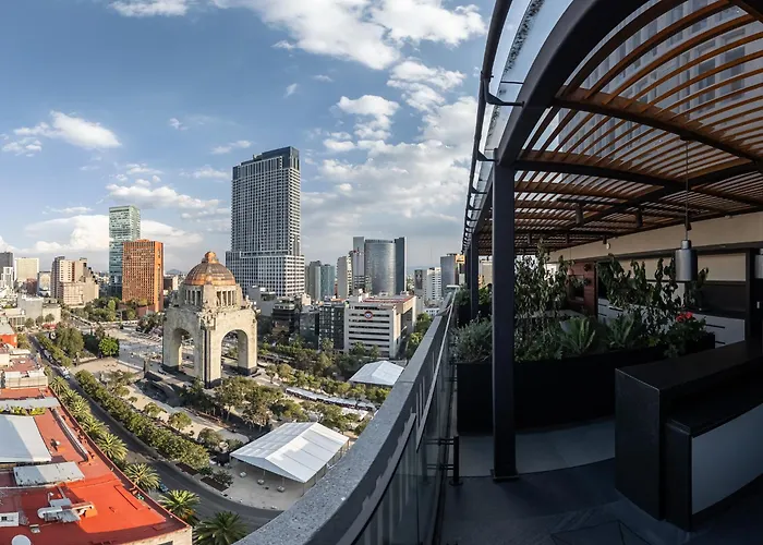 Modern 1br Near Revolucion Monument With Views Balcony & Gym Apartment *